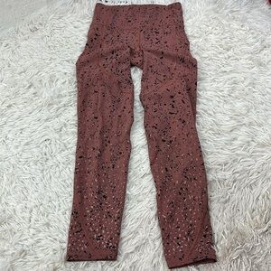 Lululemon To The Beat Tight Reflective 24" *lululemon X SoulCycle Tempo Splatter